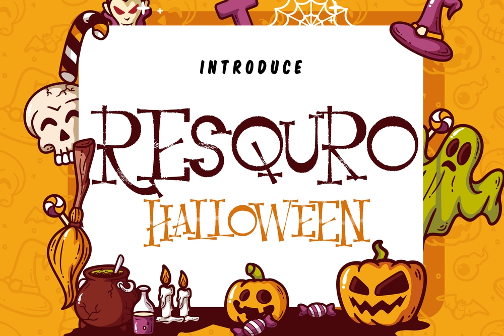 フォント Resquro Halloween